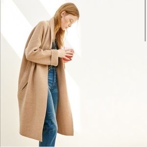 *SHRUNK* Madewell Rivington Coatigan Camel